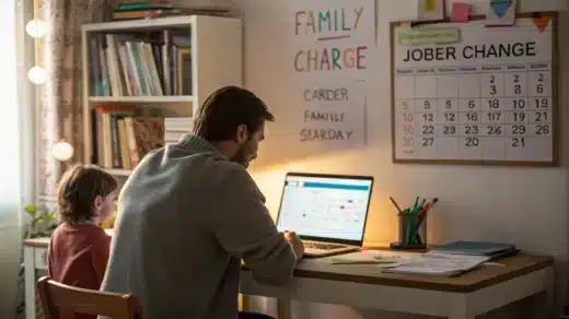 reconversion congé parental